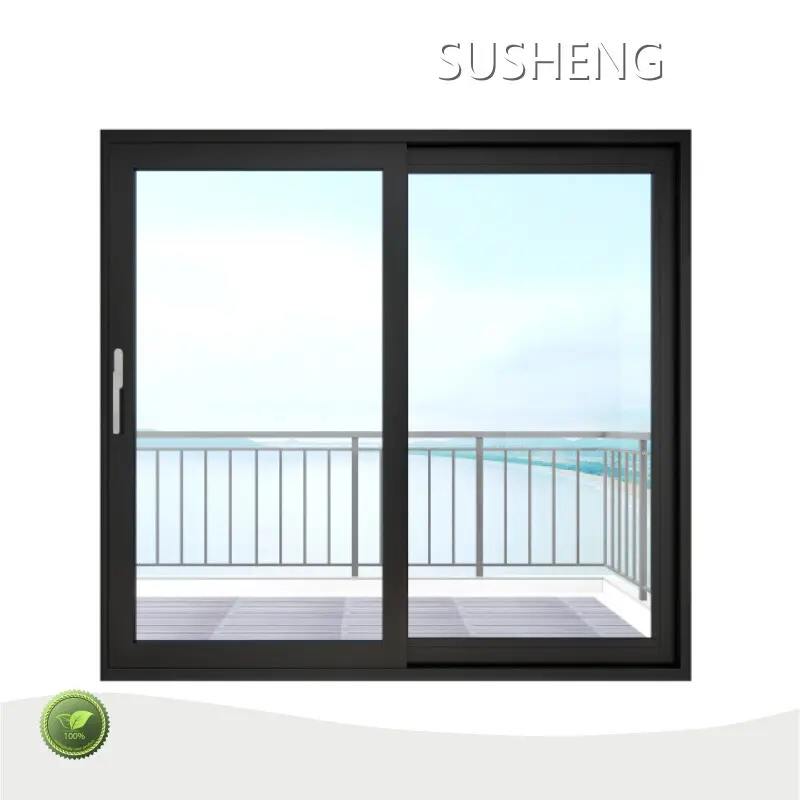 Glass Aluminium Doors and Windows Bulk Buy Dark Gray/light Gray/black/or Customization SUSHENG 1