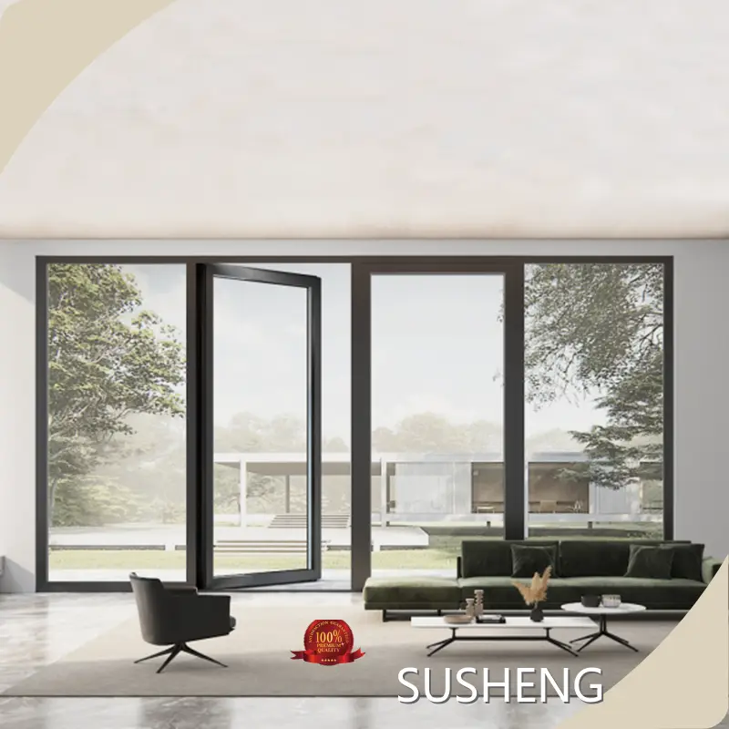 Custom Residential Aluminum Windows with Good Price Manufacturer | SUSHENG 1