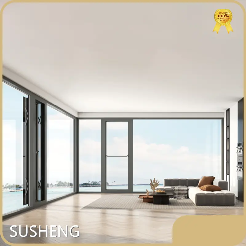 Residential Aluminum Windows Customized SUSHENG Company 1