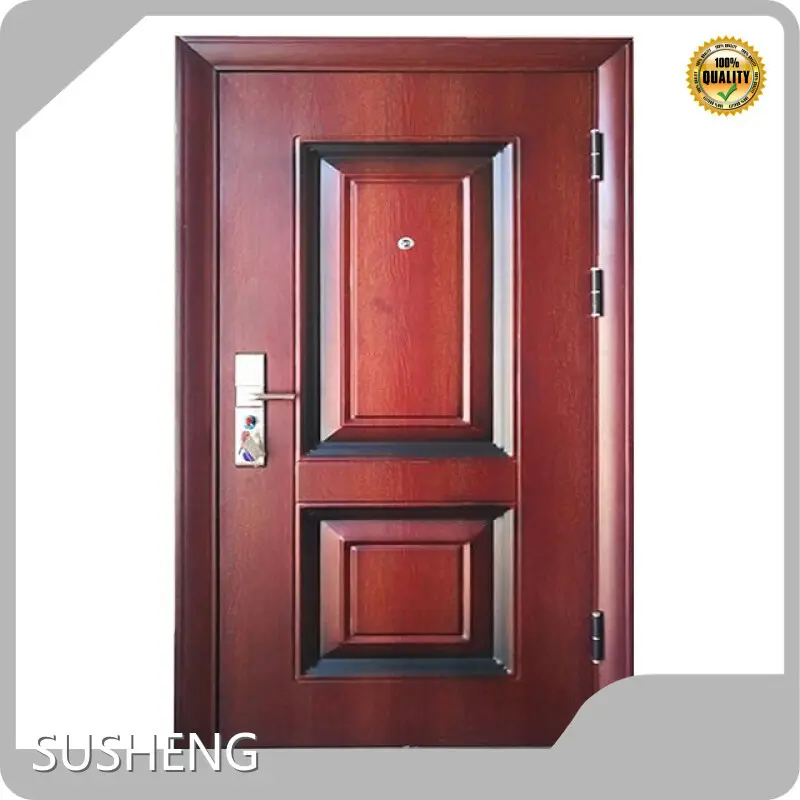 SUSHENG Fine Quality Steel Double Doors Customization for House Decoration 1