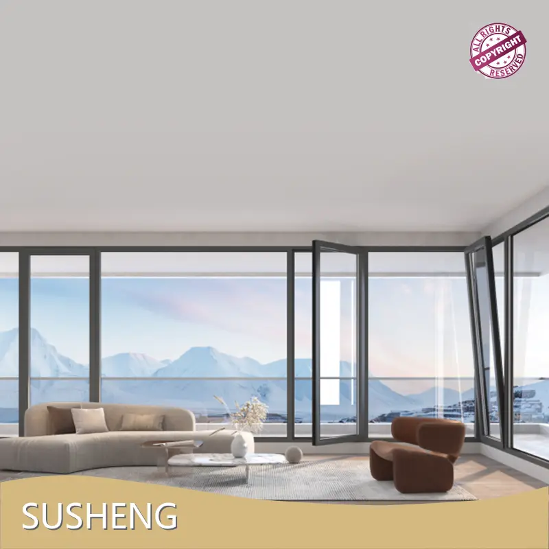 Residential Aluminium Windows and Doors SUSHENG Brand Manufacturer 1
