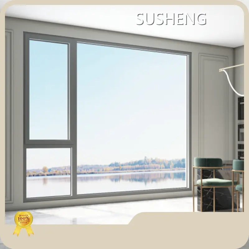 SUSHENG Aluminum Vertical Sliding Windows for Entrance Door - 49-54mm 1