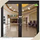 Aluminium Double Glass Swing Door SUSHENG Brand Its Color Can Be Chosen Such As Dark Gray/light Gray/black/or Customization Aluminum Casement Door Can Be Made According to Customer's Design Drawings 1