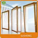 Black Aluminium Sliding Windows SUSHENG Brand From China 1