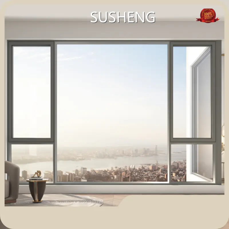 Cost-effective Aluminum Doors & Windows 125mm SUSHENG Company 1