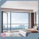 Black Aluminium Windows and Doors for Balcony 24mmseries 1