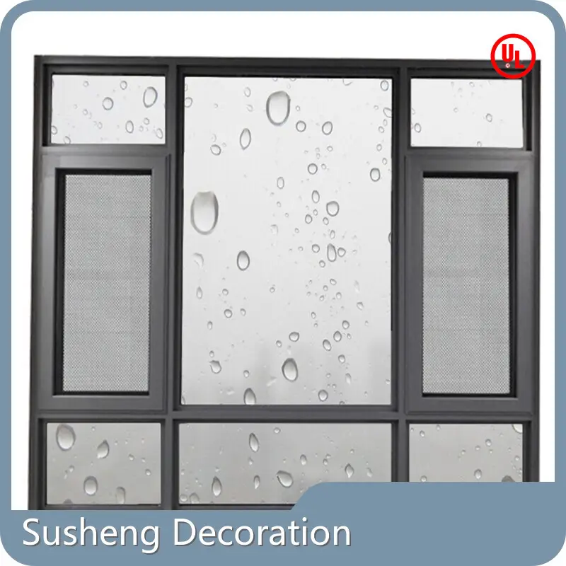 Bulk Production Flush Upvc Windows for Bedroom 1