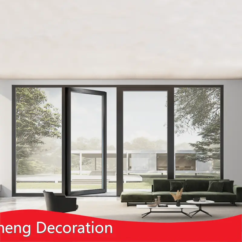 Standard Aluminum Swinging Kitchen Doors for Study Room 1