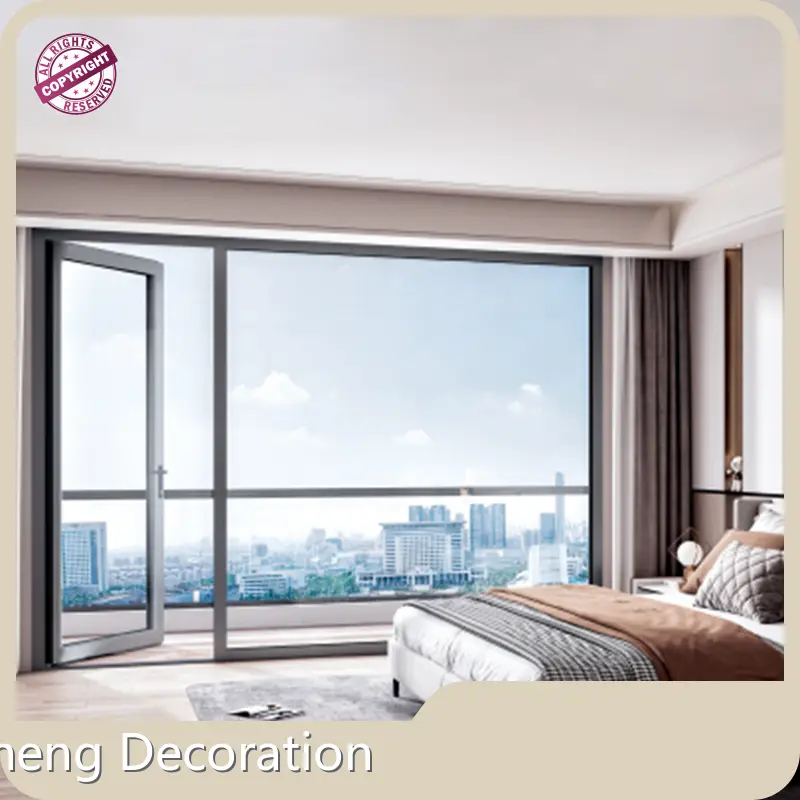 Bulk Aluminium Frame Swing Door Factory Direct Supply for Study Room 1