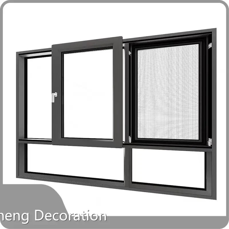 Aluminium Glass Sliding Window Aluminum Glass Doors and Windows Wholesale - Susheng Decoration 1