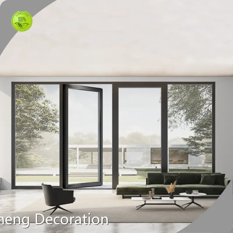 Aluminum Casement Door Swing Aluminum Doors Supplier 1