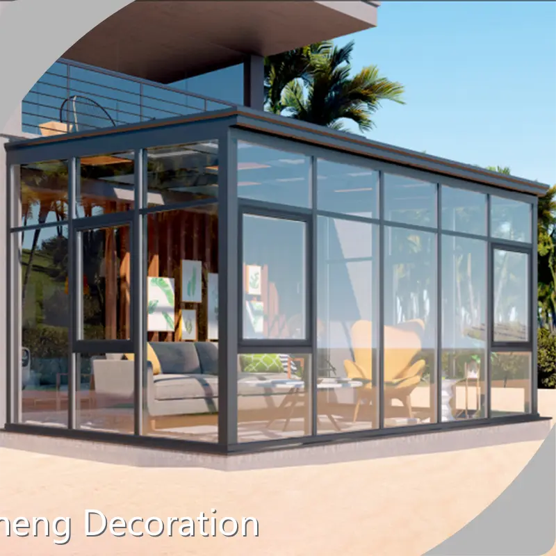 Aluminium Frame Casement Window by Susheng Decoration 1