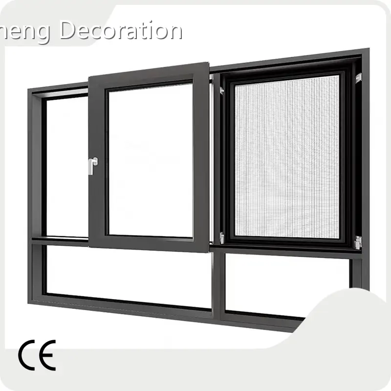 Aluminum Sliding Sash Windows Modern design for Balcony 1