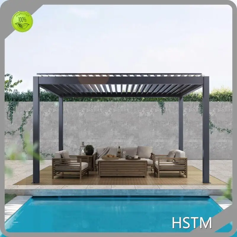 HSTM Outdoor Aluminum Pergola 1
