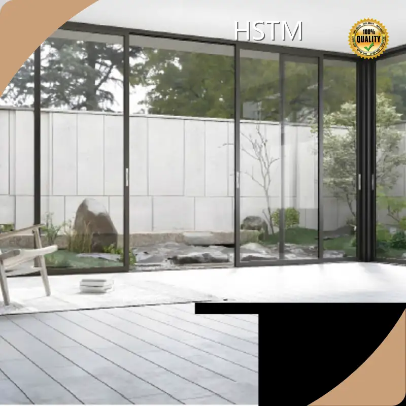 Portes coulissantes en aluminium sur mesure HSTM 1