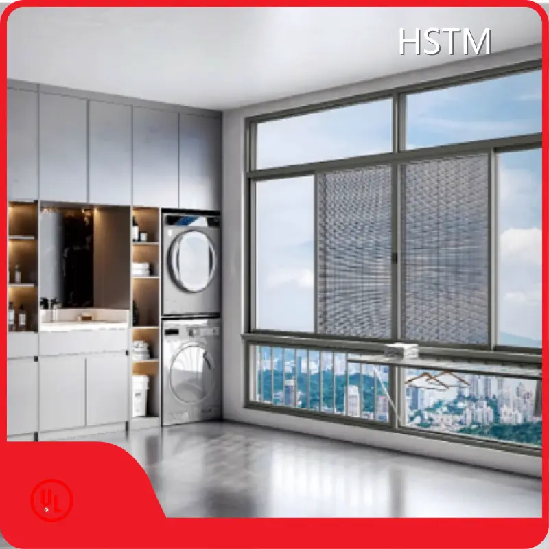 Fournisseurs de fournisseurs de fenêtres en aluminium de marque HSTM 1