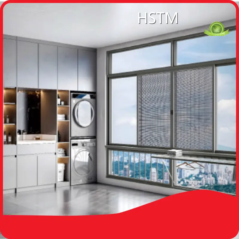Proveedores mayoristas de ventanas de aluminio Marca HSTM 1
