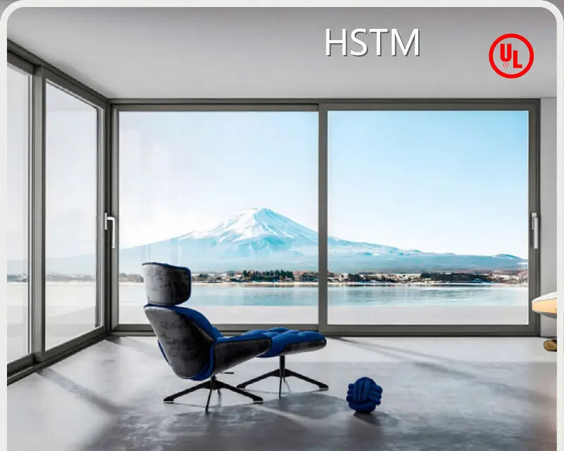 Portes commerciales en aluminium - - HSTM 1