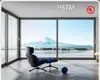 Portes commerciales en aluminium - - HSTM 1
