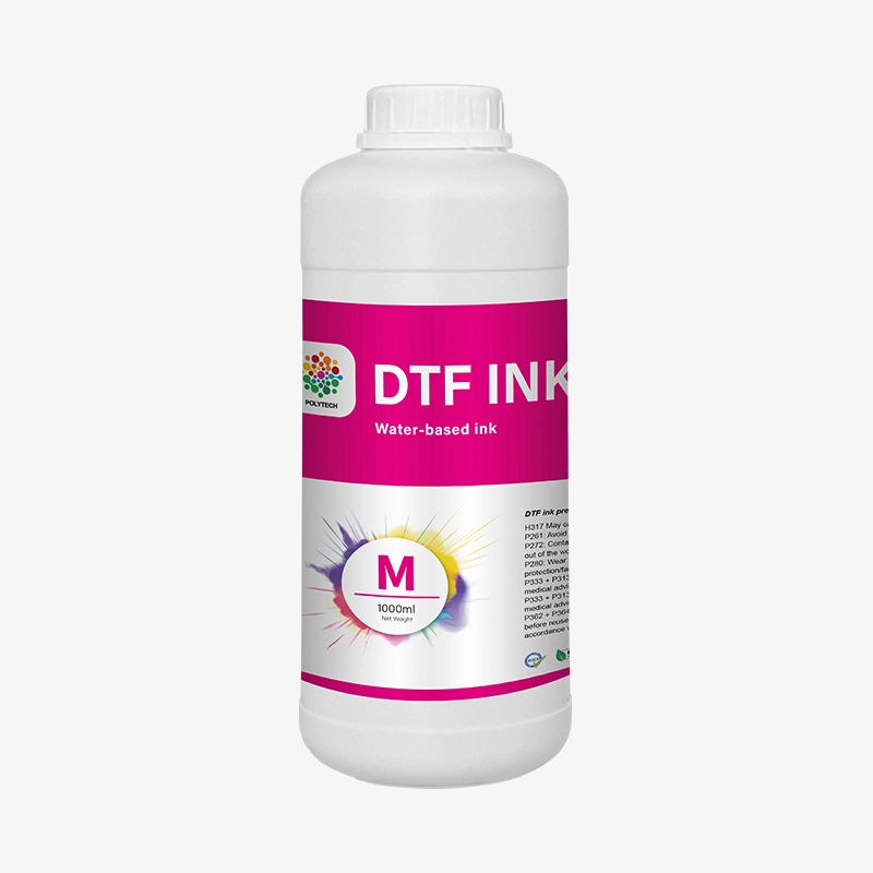 Encre d'imprimante rouge DTF, fabricants d'encres à transfert direct & fournisseur-Polytech 1