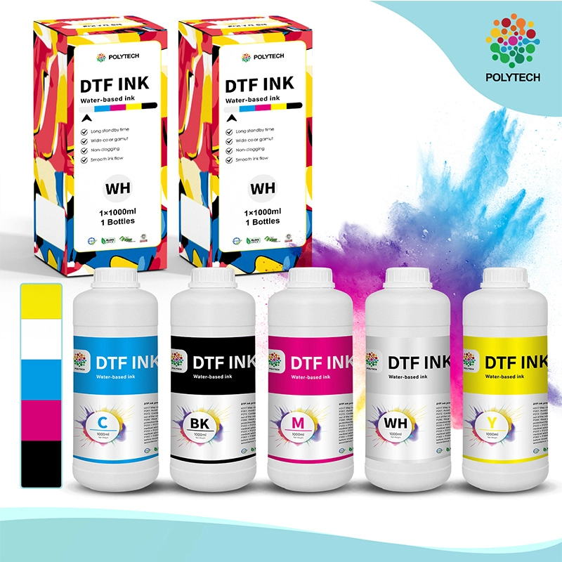Polytech - Consommable DTF Direct To Film Encre blanche 1