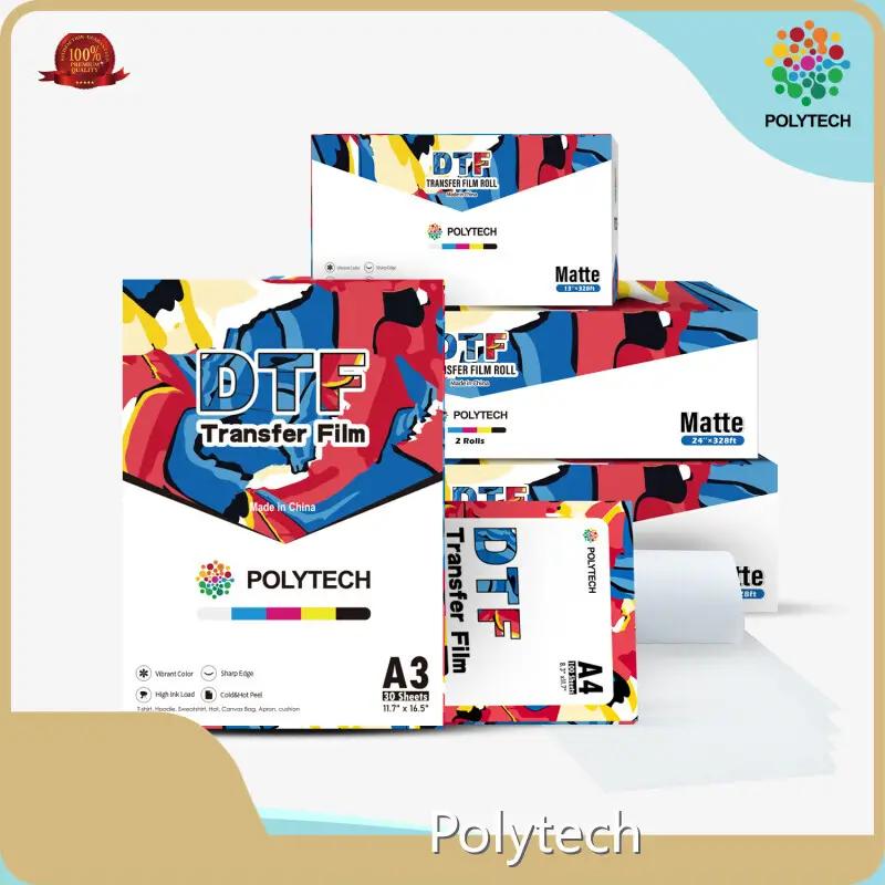 Dtf Hot Peel Film - - Polytech 1