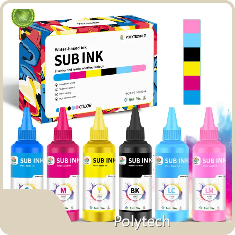 White Sublimation Ink for Epson - - Polytech-1 1