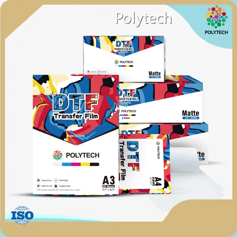Dtf Transfer Films by Polytech 1