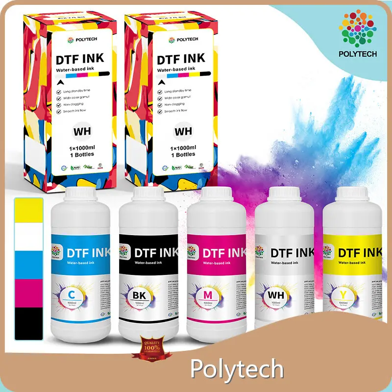 White Dtf Ink by Polytech 1