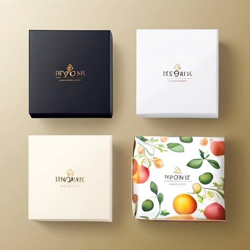 Stylish Label for Food Packaging 1