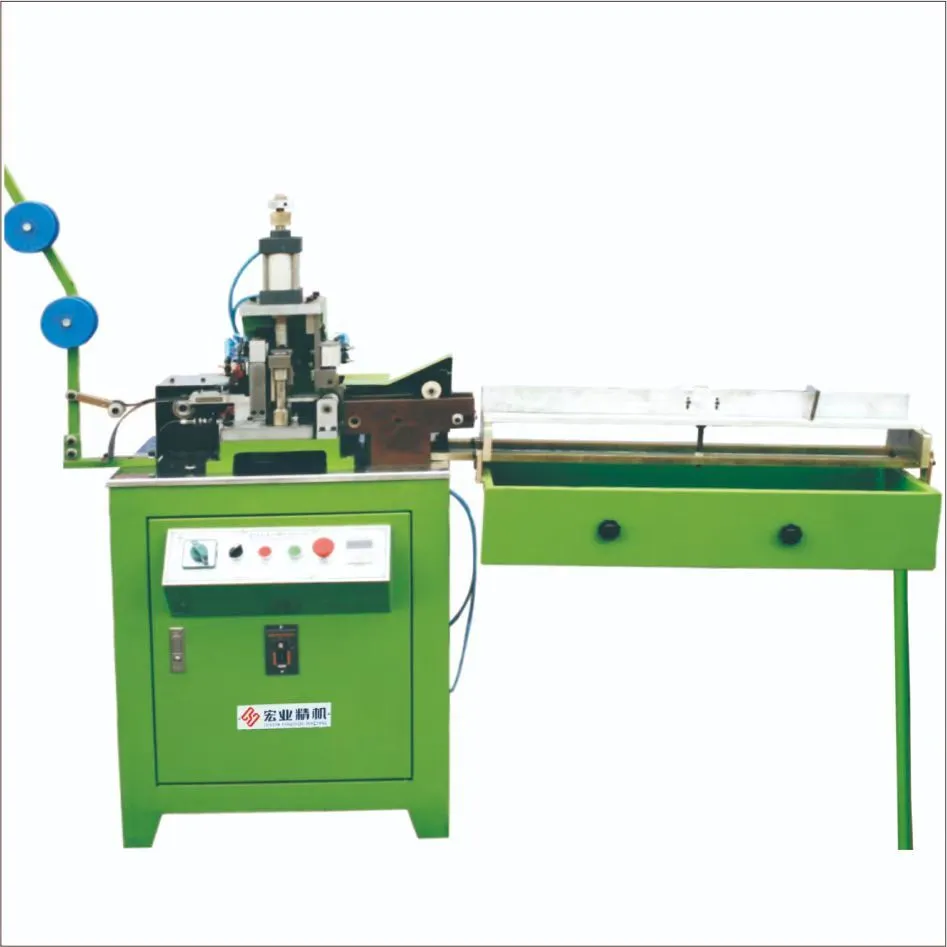 HY-134K Automatic Open-End Zipper Cutting Machine with Wheel Pull Tape 1