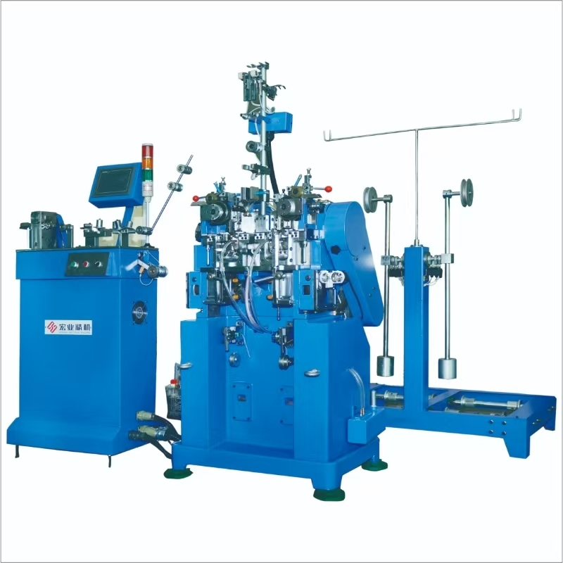 HY-138 Automatic Metal Long Chain Making Machine for Y Type Split Type 1