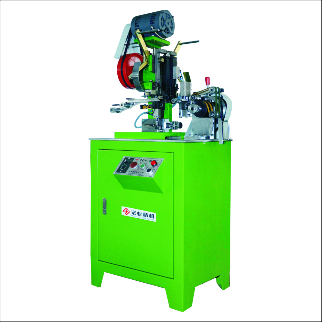 HY-107QN স্বয়ংক্রিয় নাইলন জিপার টপ স্টপ মেশিন (তার) 1