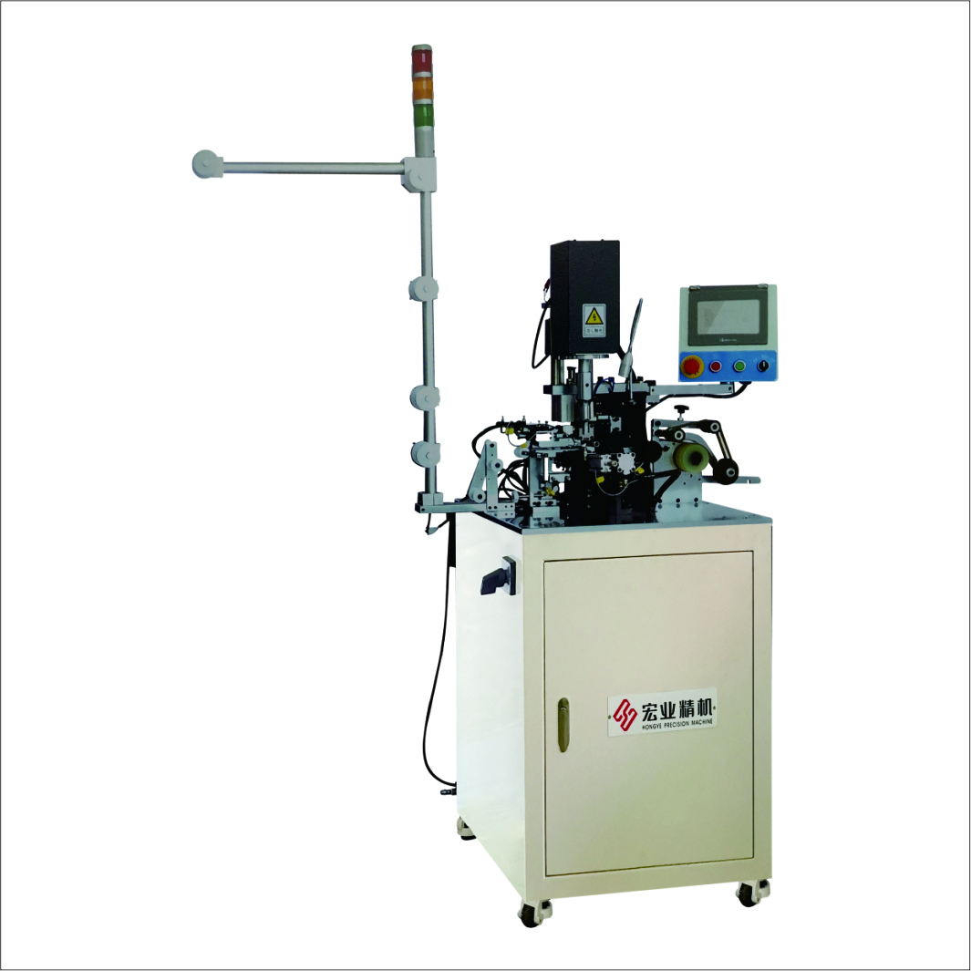 HY-135E-D Invisible U Type Automatic Nylon Zipper Top Stop Machine 1