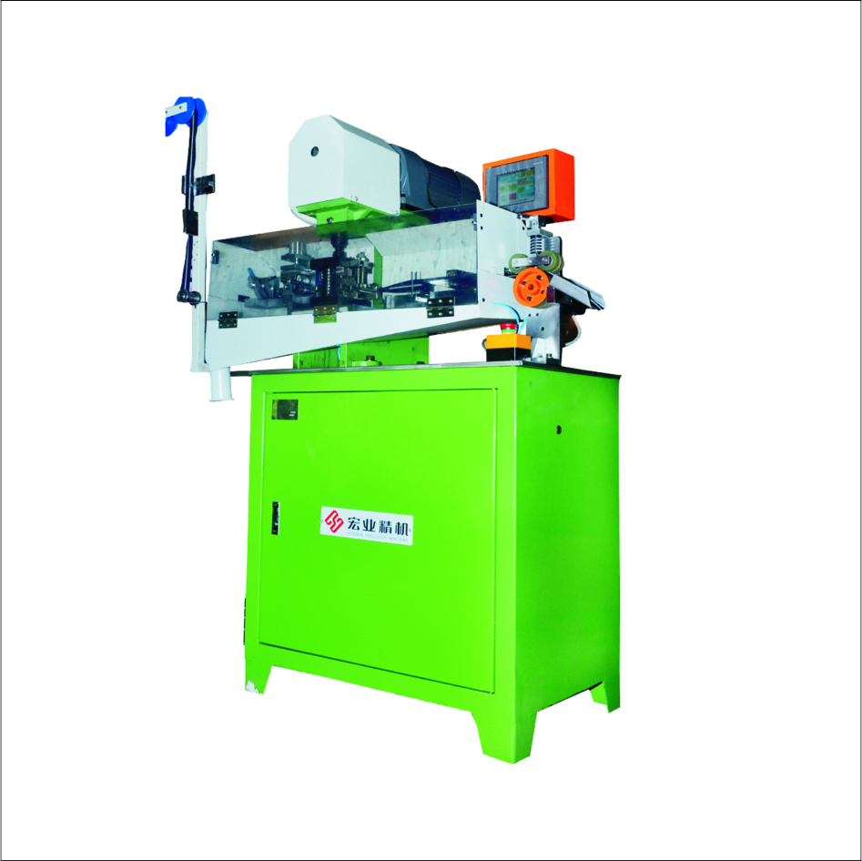 HY-101J Automatic Metal Zipper Gapping Machine with Double Teeth Selection and CNC Location 1