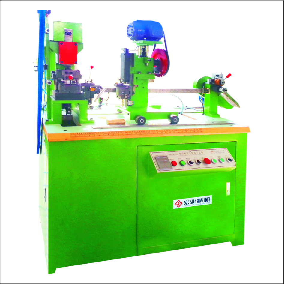 HY-101N-C Automatic Nylon Zipper Gapping and Bottom Stop Machine (Wire) 1