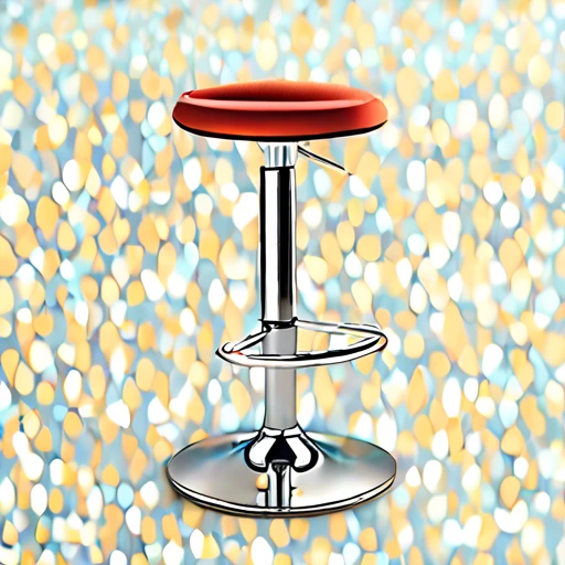 Taburete de bar inteligente ajustable 1