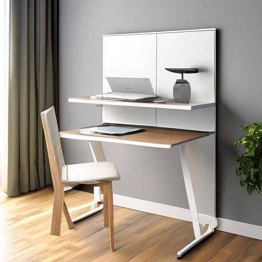 Compact Folding Writing Desk 1