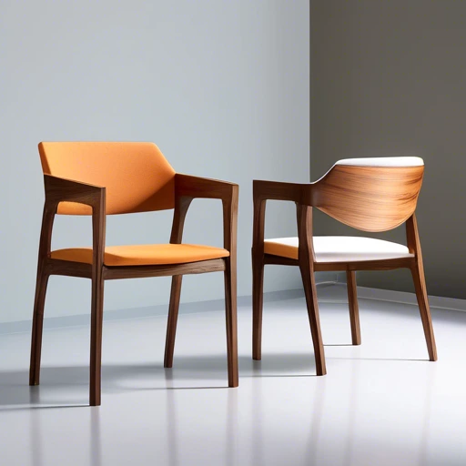 Guest Chair with Wooden Frame and Upholstered Seat 1