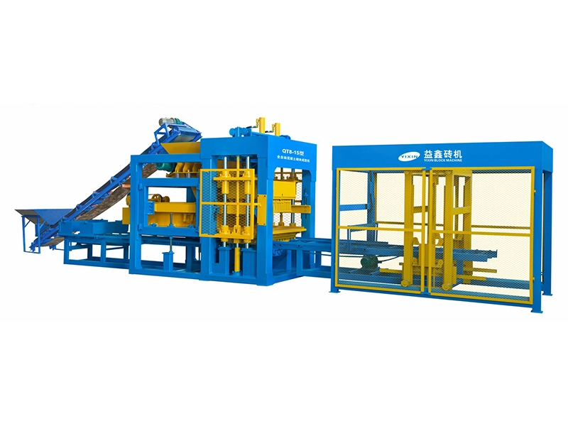 Yixin Machinery Professional Service Fully Automatic Multifunctional  Cement Brick Molding Machine QT8-15 1