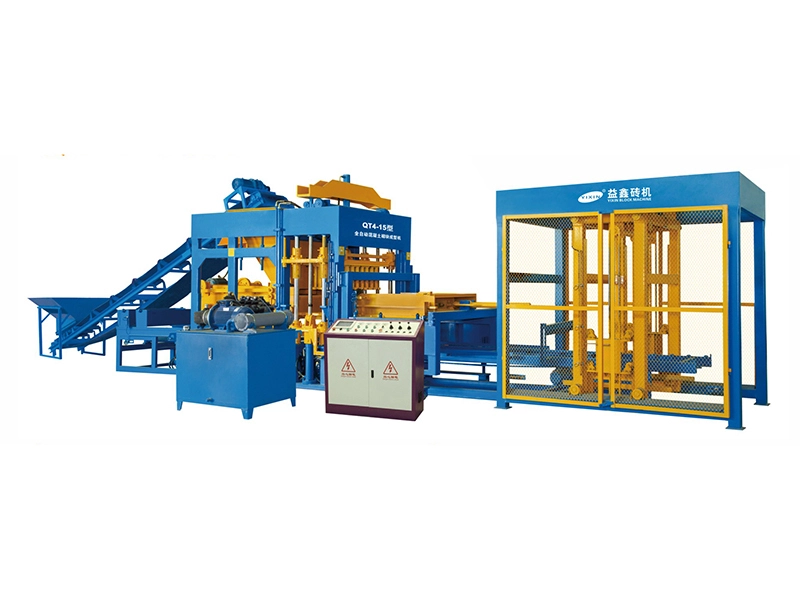 Yixin Machinery Popular Selling High Accuracy Interlocking Paver Block Making Machine QT4-15 1