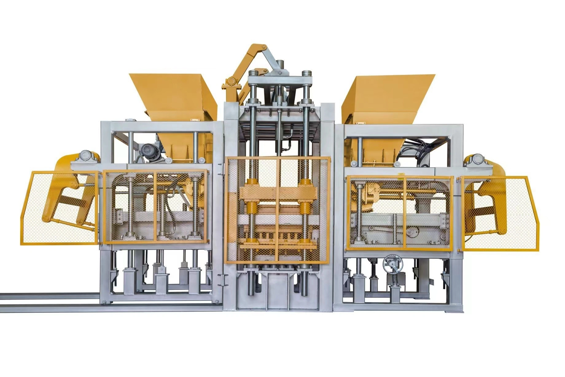 Yixin Machinery Сверхмощная машина для блокировки бордюрных камней QT15-15 1