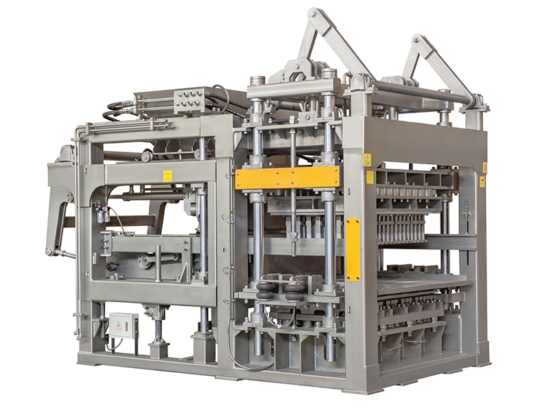 Máquina para fabricar bloques de acera hidráulica automática de alta resistencia Yixin Machinery QT6-15 1