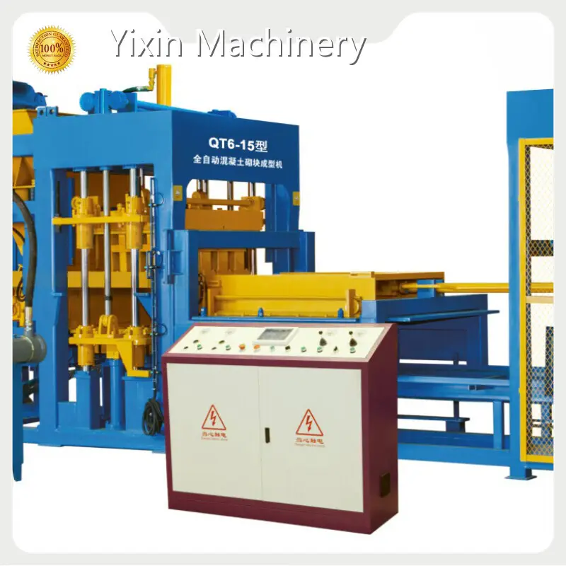 Concrete Brick Making Machine by YIXIN 1