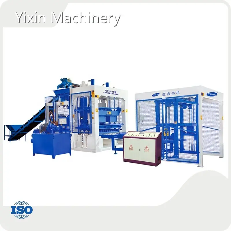 Concrete Brick Machine by YIXIN 1