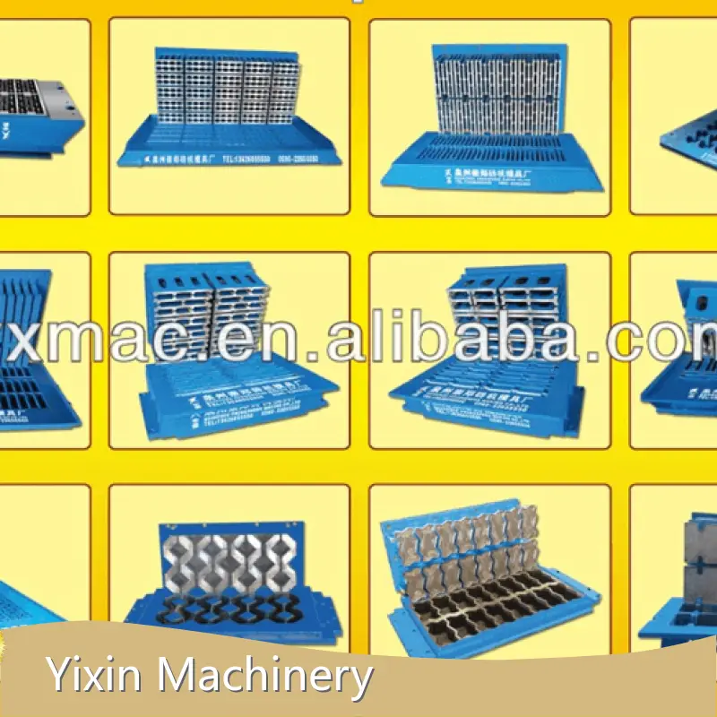 Concrete Block Making Machine by YIXIN 1