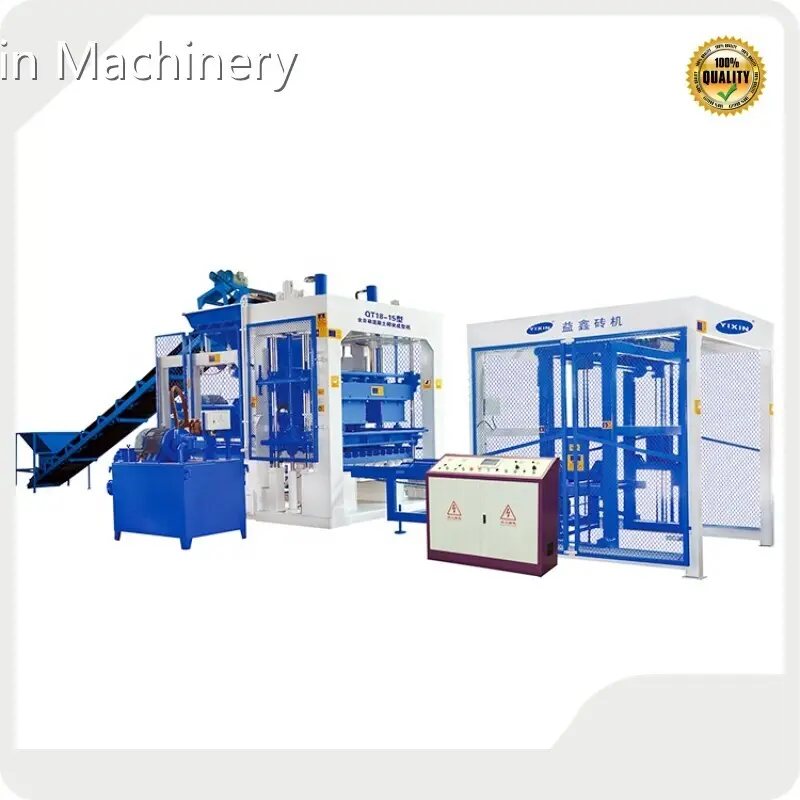 Concrete Block Making Machine Manufacturer by YIXIN-1 1