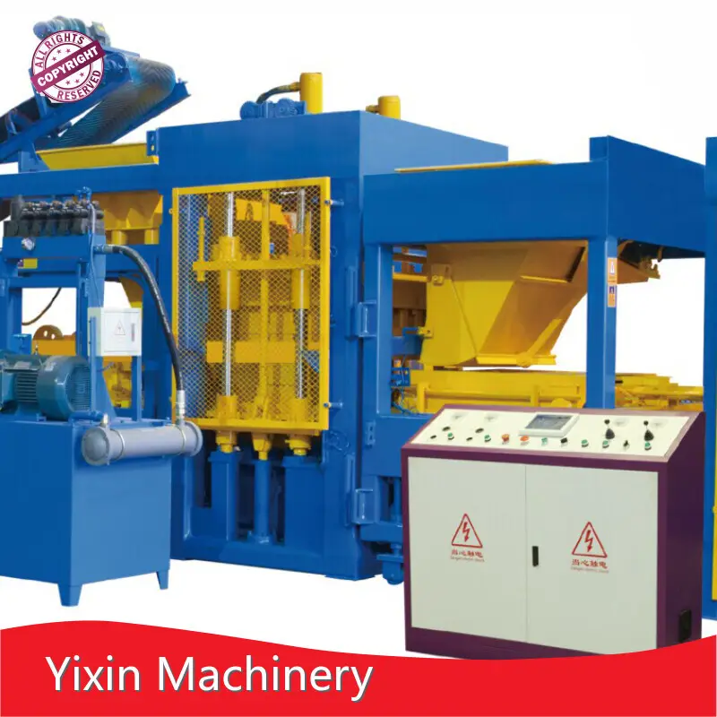 Interlock Brick Machine by YIXIN 1