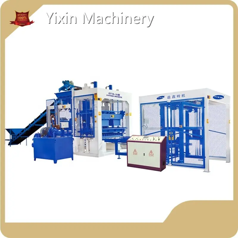 Concrete Block Making Machine by YIXIN-1 1