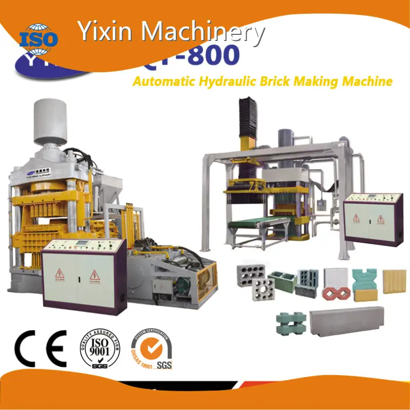 Brick Making Machine Cost by YIXIN 1